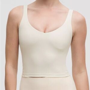 lululemon athletica Cream Tank Top